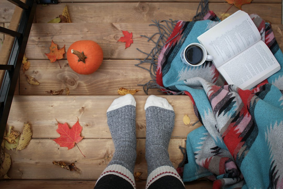 Mysterieuze wolf fotobehangen voor een warme herfstlook